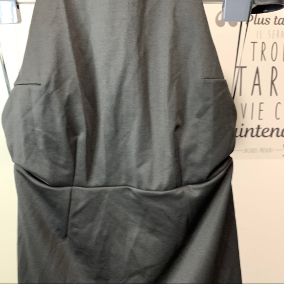 Black Halter Top Dress - Picture 4 of 8